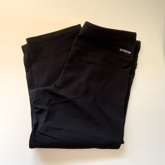 ACIVE DRIWORKS CAPRI LEGGINGS YOGA WORKOUT GYM CASUAL BLACK SMALL - Picture 7 of 11